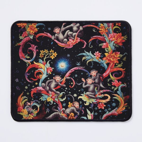 Item preview, Vibrant Flying Monkey Art: A Kaleidoscope of Enablers designed and sold by 21 Tulips.