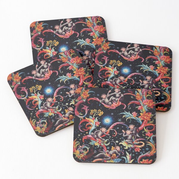 Item preview, Vibrant Flying Monkey Art: A Kaleidoscope of Enablers designed and sold by 21 Dragonflies.