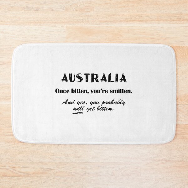 Item preview, Mens Womens AUSTRALIA! 3 Once bitten... (quality online giveaways gifts) designed and sold by OgleDarry12.