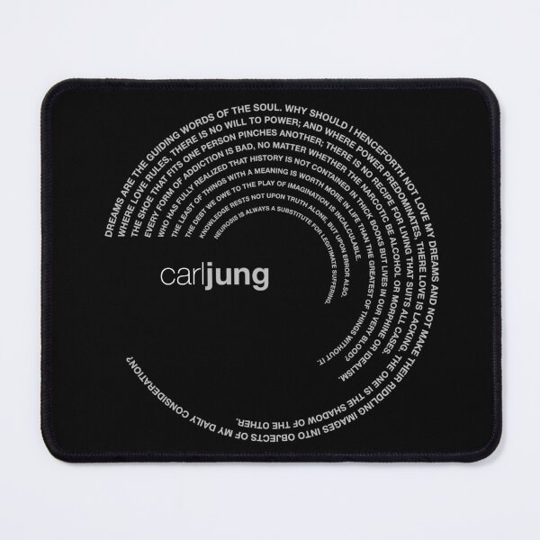 Item preview, Carl Jung famous quotes poster [silver] designed and sold by CMYKStudio.