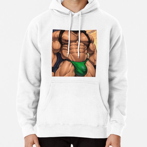 Bara Tiddies Barazoku Sexy Gay Male Art Erotic Bulge Yaoi Sweatshirt