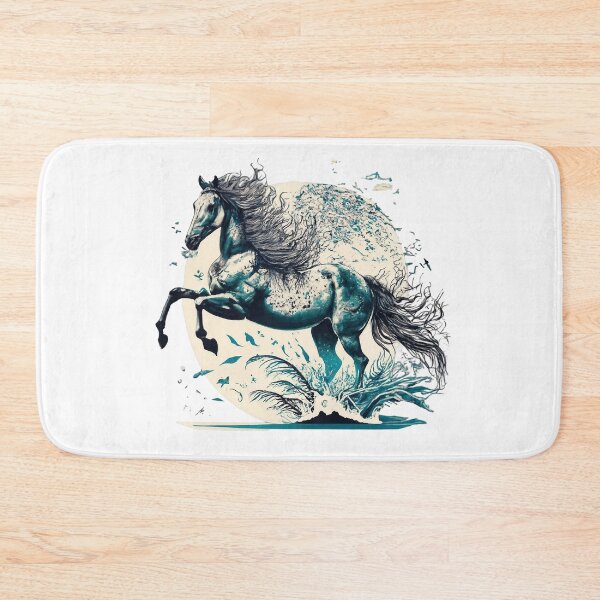 Item preview, Artistic horse painting designed and sold by Aktio  Design.