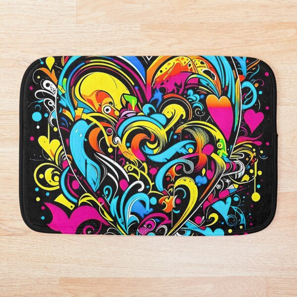 Item preview, Abstract Heart in Colours designed and sold by jjii.