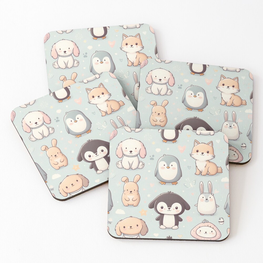 Item preview, Coasters (Set of 4) designed and sold by Rinohana.