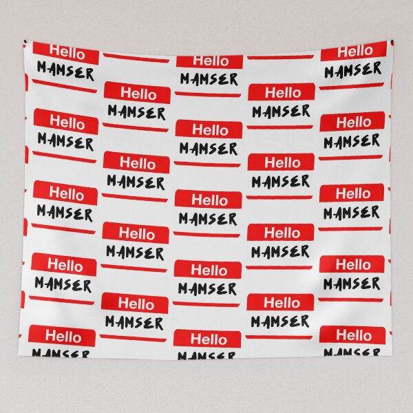 Item preview, HELLO MAMSER FUNNY PINOY POCKET DESIGN designed and sold by aydapadi.