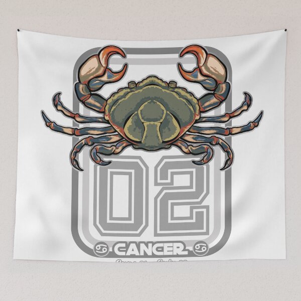 Item preview, Cancer Born in 2002 Zodiac star sign horoscope Astrology designed and sold by PURPLERAIN99.