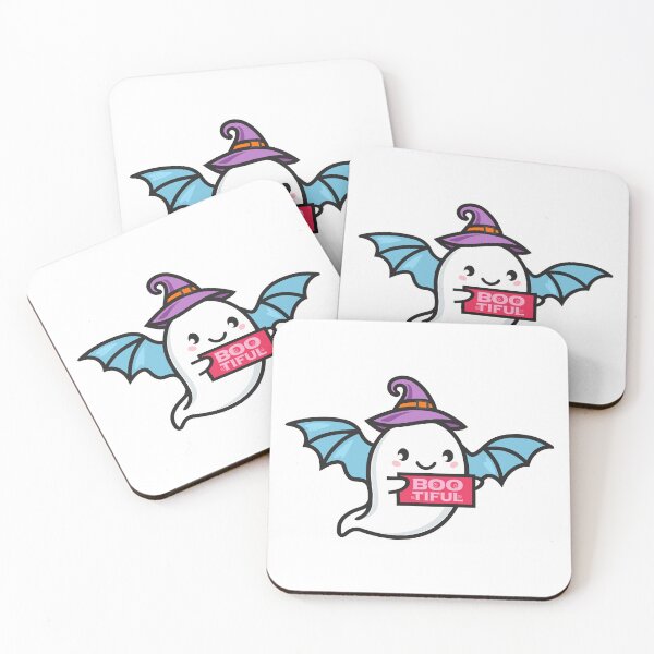 Item preview, BOOtiful, cute ghost, simple Halloween costumes designed and sold by Rajan Supal.
