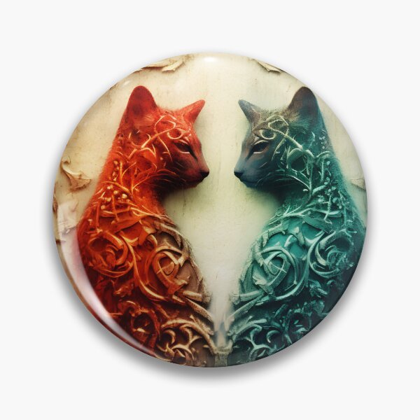 Item preview, Ornamented Cat buddies designed and sold by ManuelAndreas.