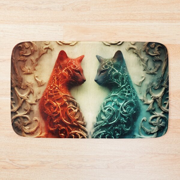 Item preview, Ornamented Cat buddies designed and sold by ManuelAndreas.