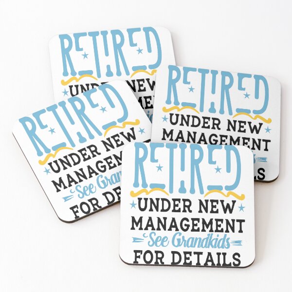 Item preview, Retired Under New Management See Grandkids for Details  designed and sold by DashBliss.