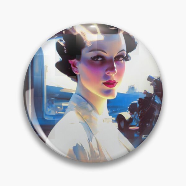 Item preview, 1930s Retro Woman designed and sold by Sanctum Icons.