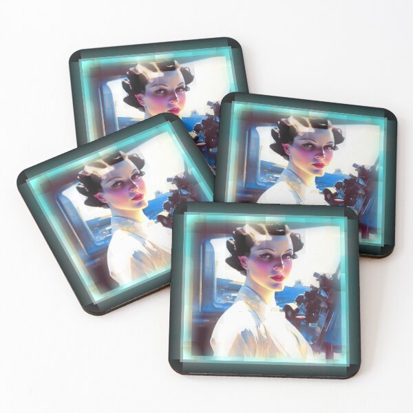 Item preview, 1930s Retro Woman designed and sold by Sanctum Icons.