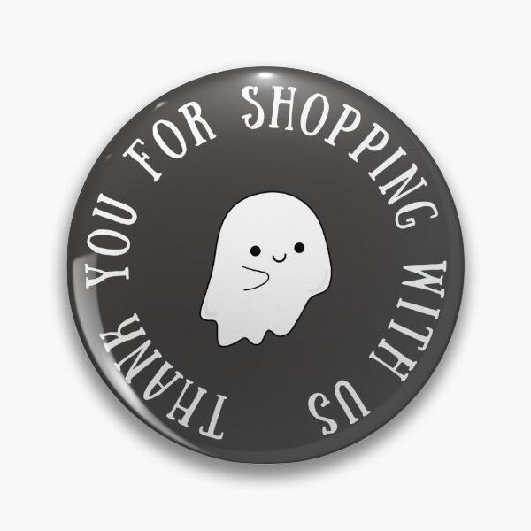 Item preview, Halloween Thank You for Shopping With us Sticker designed and sold by crazymessygirl.