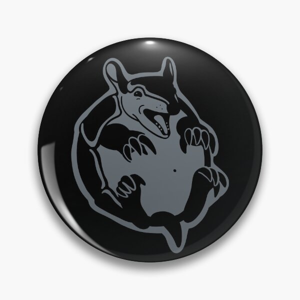 Item preview, Chonker Armadillo is happy in grey ink designed and sold by martodesign.
