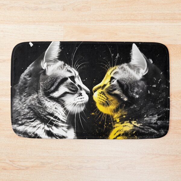 Item preview, Serious kitten stare contest designed and sold by ManuelAndreas.