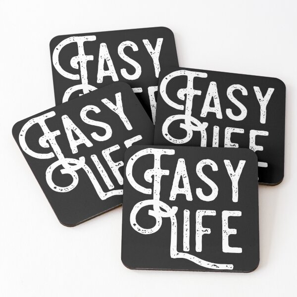 Item preview, Easy Life | Chill life |Life lesson Quotes funny designed and sold by ritach11.