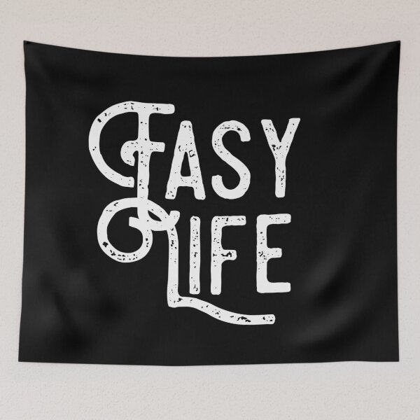 Item preview, Easy Life | Chill life |Life lesson Quotes funny designed and sold by ritach11.