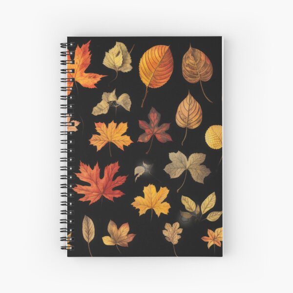 Item preview, I love autumn fall leaves pattern designed and sold by OliveAndSnow.