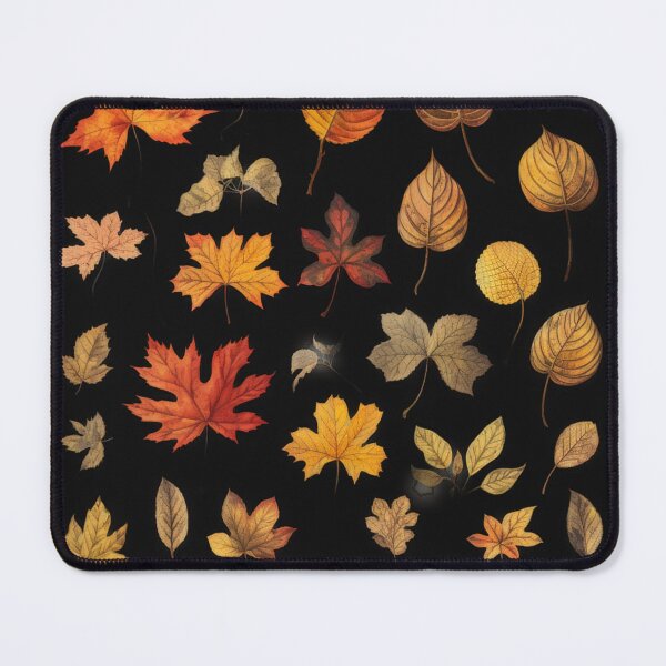 Item preview, I love autumn fall leaves pattern designed and sold by OliveAndSnow.
