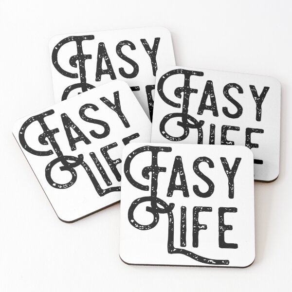 Item preview,  Easy Life | Chill life |Life lesson Quotes funny designed and sold by ritach11.