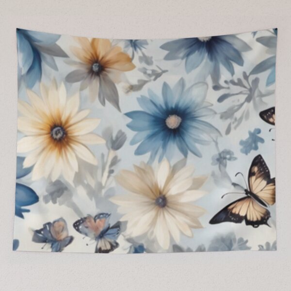 Item preview, Floral And Butterfly Pattern designed and sold by Rell1970.