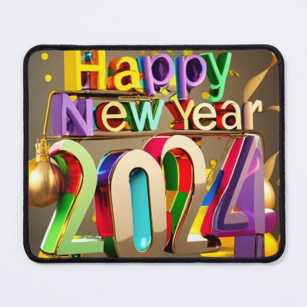 Item preview, Happy New Year 2024 3 designed and sold by rayo-art.