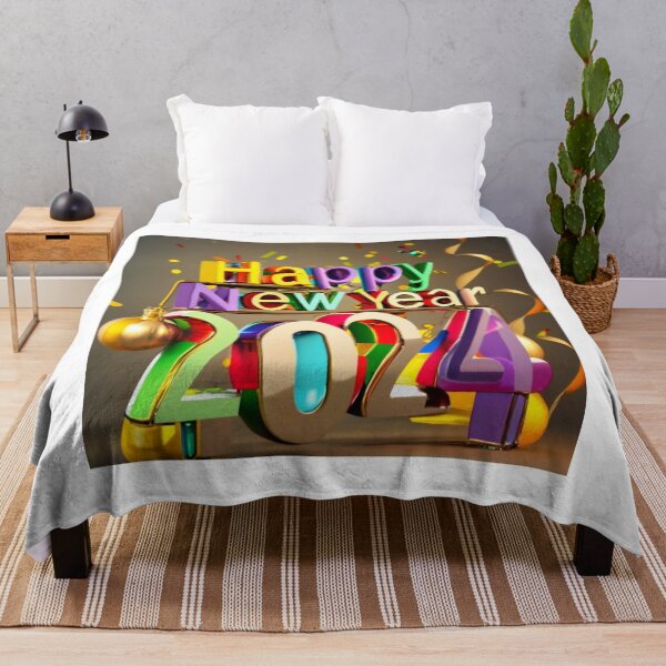 Item preview, Happy New Year 2024 3 designed and sold by rayo-art.