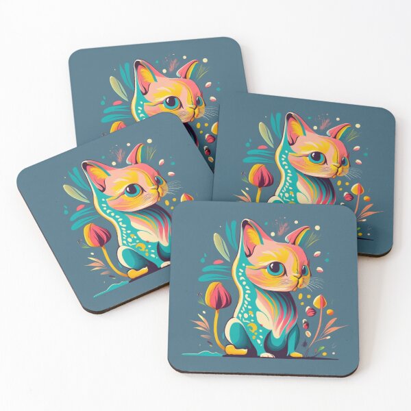 Item preview,  The Serene Cat in the Field of Flowers designed and sold by Rafal Saluszewski.