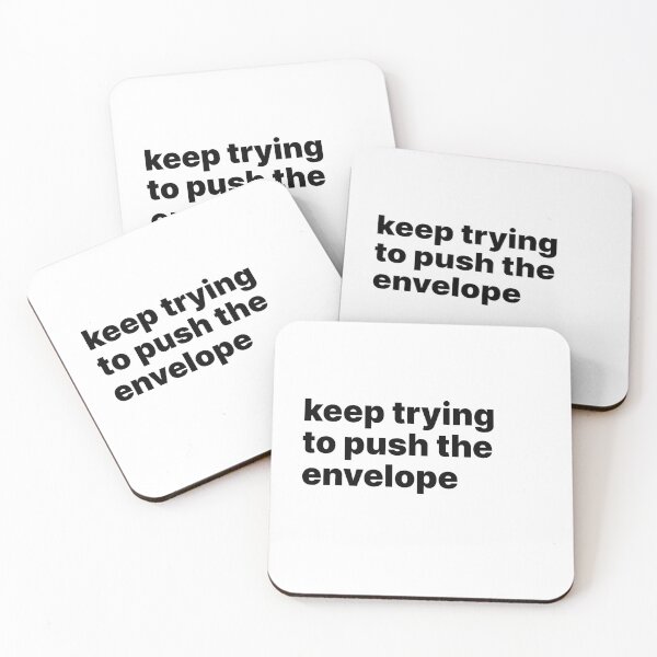 Item preview, Keep trying to push the envelope designed and sold by sparrowski.