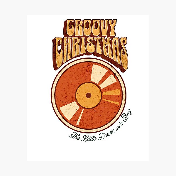 Item preview, Groovy Christmas, The little drummer boy. designed and sold by Retro-Rebellion.