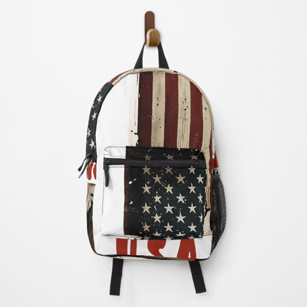 Item preview, United States flag with the inscription "USA After stickers and t-shirt designed and sold by Mickeymouse2023.