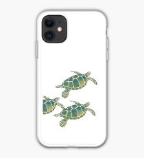Watercolour Sea Turtles iPhone Case