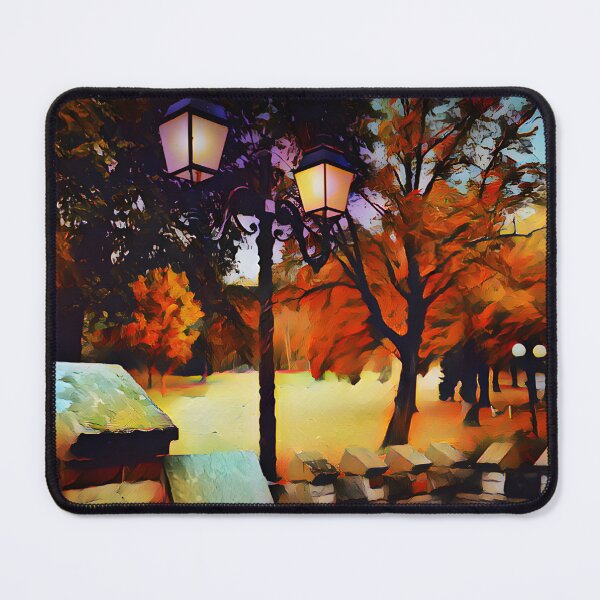 Item preview, Castle park in autumn designed and sold by clarazen.