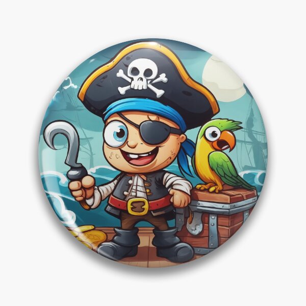 Item preview, A Oneeyed Pirate designed and sold by elaineclift.
