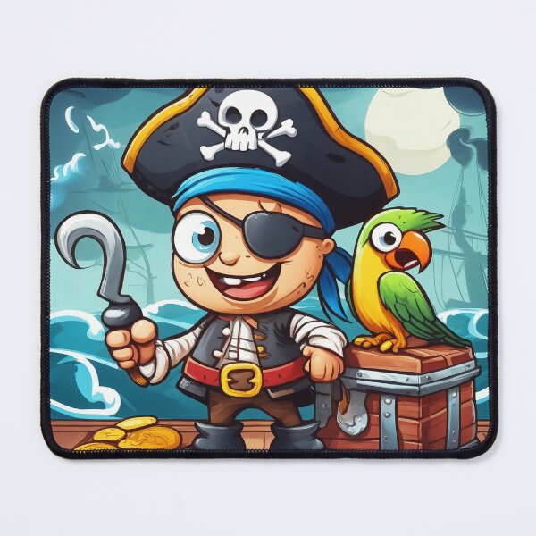 Item preview, A Oneeyed Pirate designed and sold by elaineclift.
