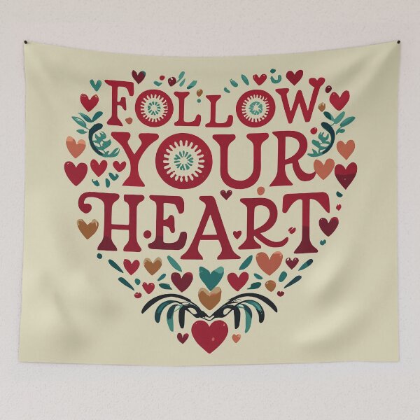 Item preview, Follow Your Heart designed and sold by Jollys-ArtShop.
