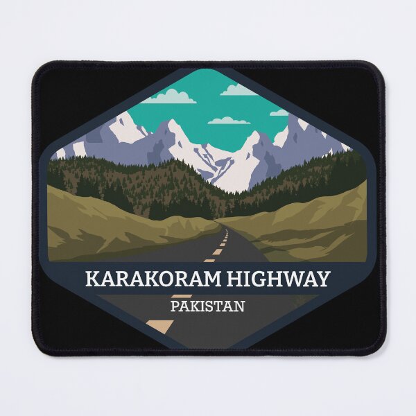 Item preview, Karakoram Highway Road in Pakistan designed and sold by AestheticColor.