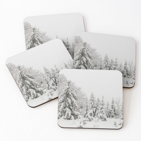 Item preview, Winter landscape, snowy fir trees designed and sold by StohlerPhotos.