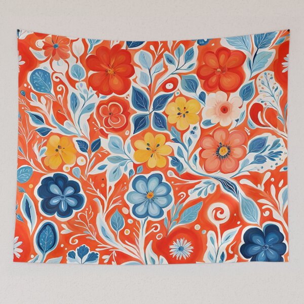 Item preview, Gouache Flowers Pattern. designed and sold by ARichArts.