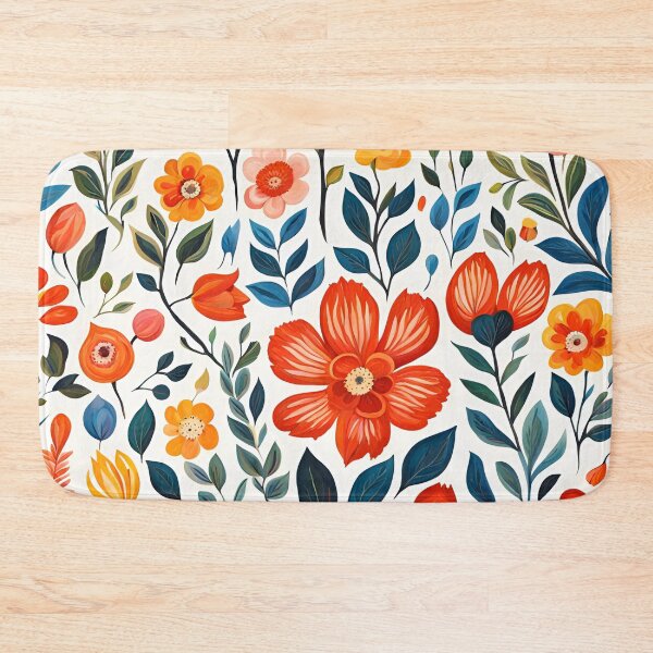 Item preview, Gouache Flowers Pattern. designed and sold by ARichArts.