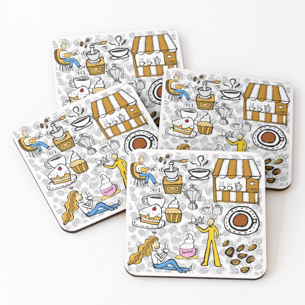 Item preview, l love coffee I love tea,making coffee designed and sold by zzzozzo.