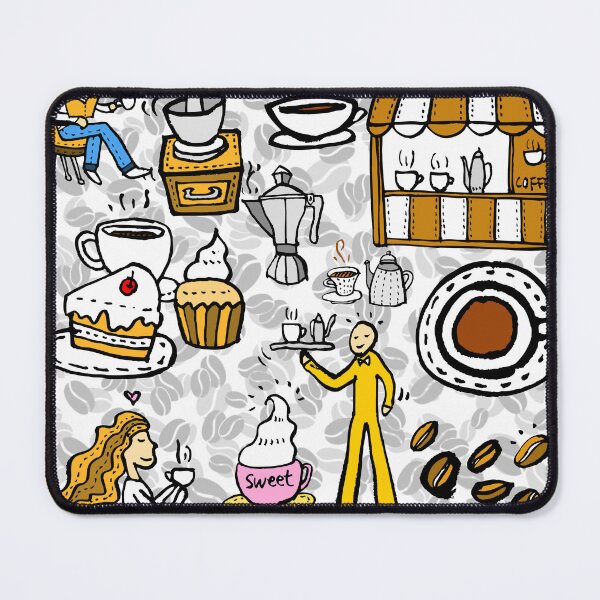 Item preview, l love coffee I love tea,making coffee designed and sold by zzzozzo.