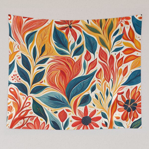 Item preview, Gouache Flowers Pattern. designed and sold by ARichArts.
