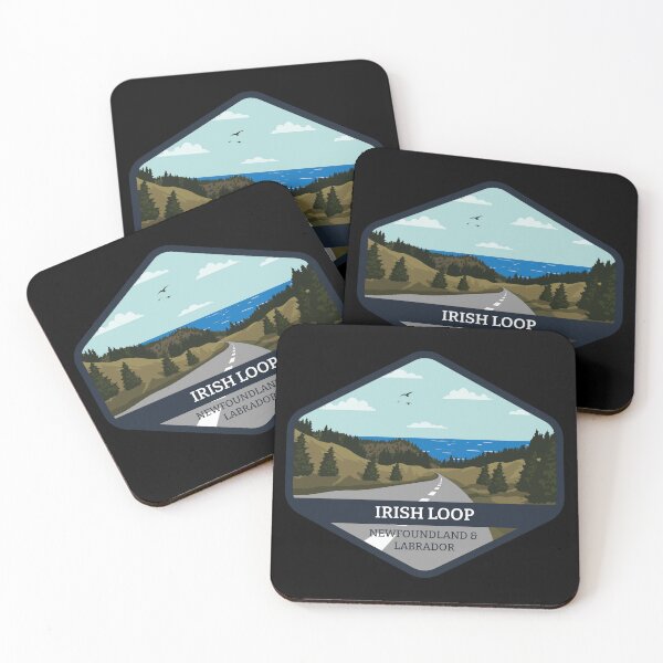 Item preview, Irish Loop Road in Canada designed and sold by AestheticColor.
