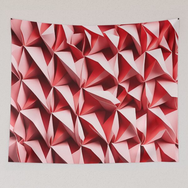 Item preview, Origami Pink Pattern. designed and sold by ARichArts.