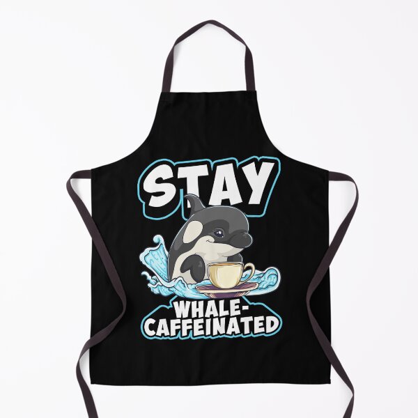 Item preview, Whale Caffeinated Coffee Pun Men Women Funny Orca Coffee designed and sold by KsuAnn.