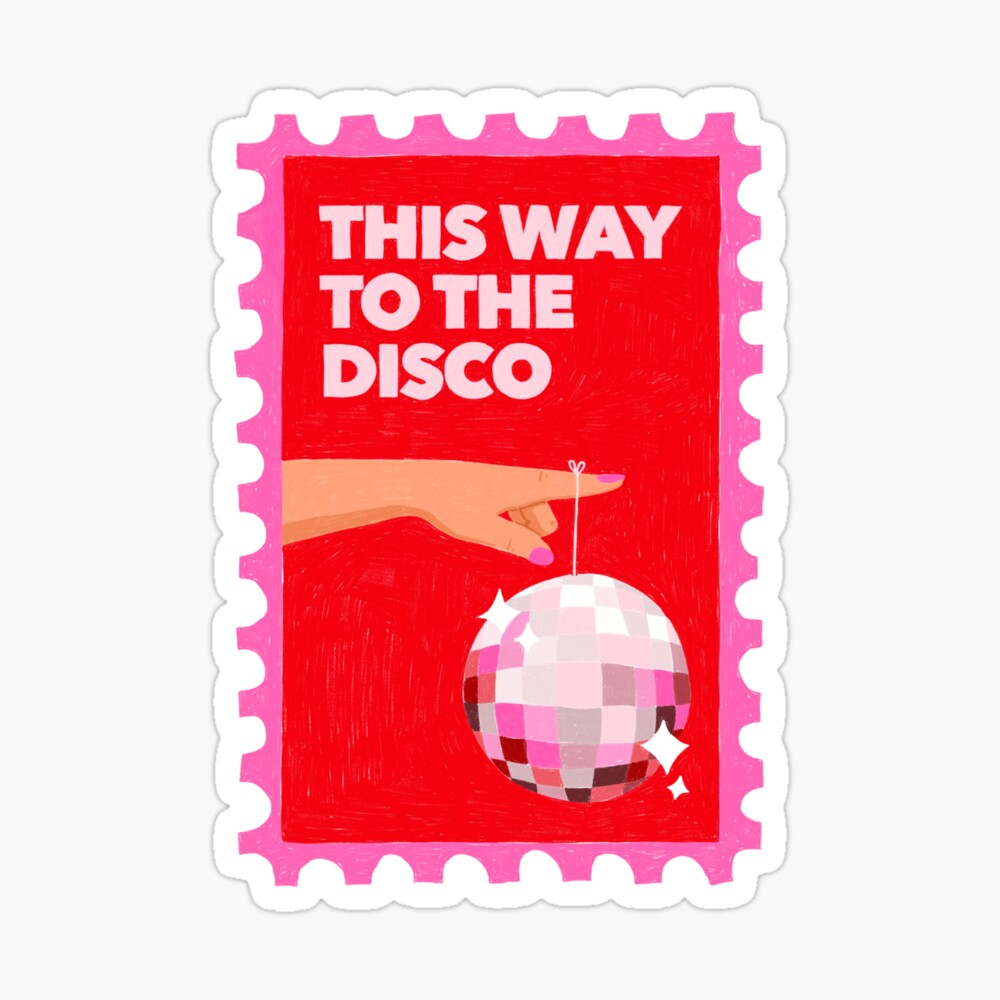 Pink Disco Ball | Art Board Print