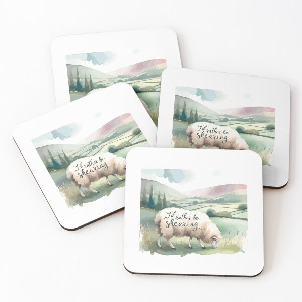 Item preview, I'd Rather Be Shearing - Sheep Shearing designed and sold by TeesYouWant.