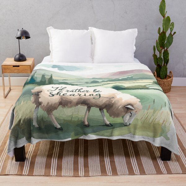 Item preview, I'd Rather Be Shearing - Sheep Shearing designed and sold by TeesYouWant.