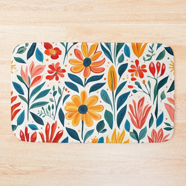 Item preview, Gouache Flowers Pattern. designed and sold by ARichArts.